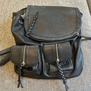 Sole Society Black Backpack or Top Handle Bag